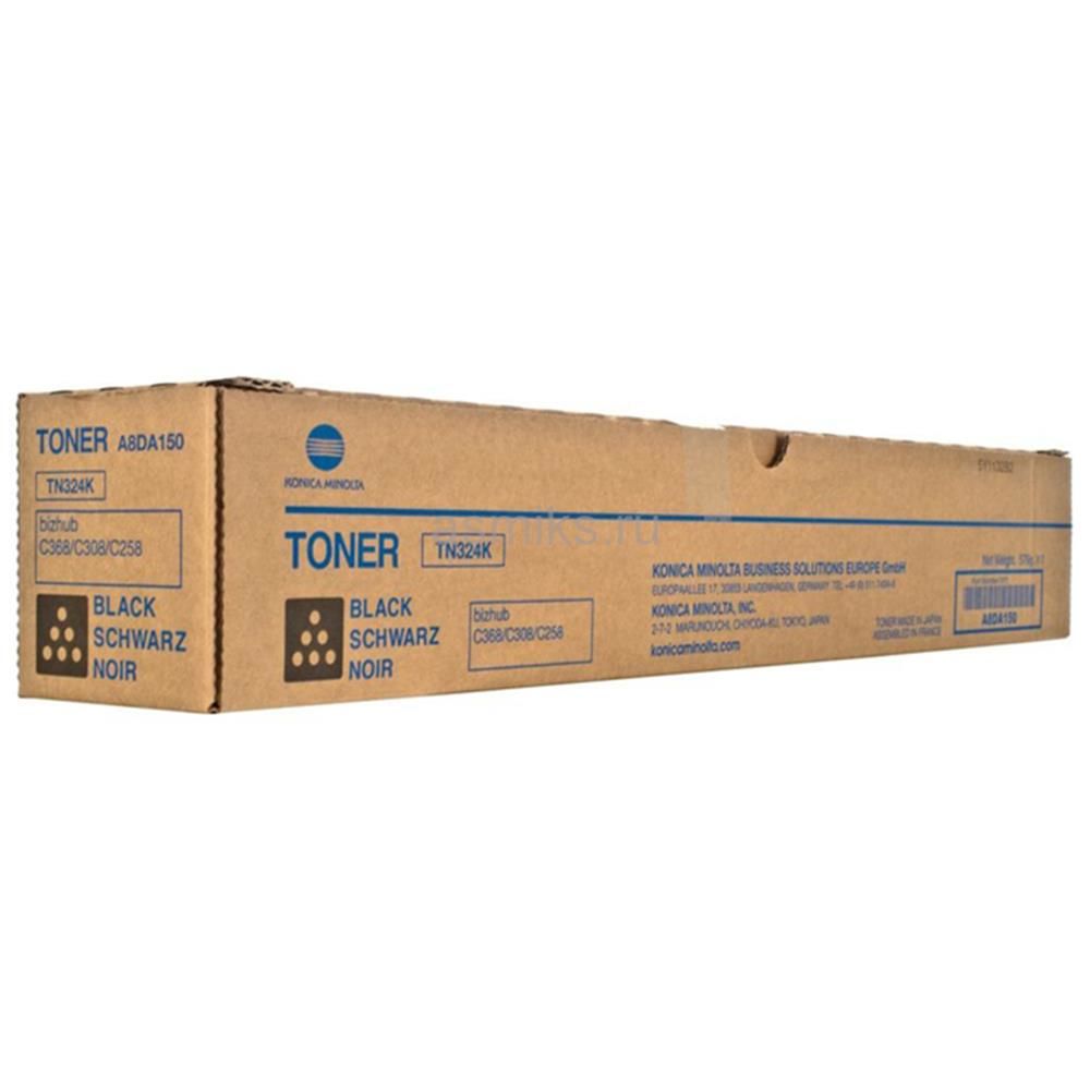 Konica Minolta TN-324K Siyah (Black) Orijinal Fotokopi Toneri (Bizhub C258, C308, C368)