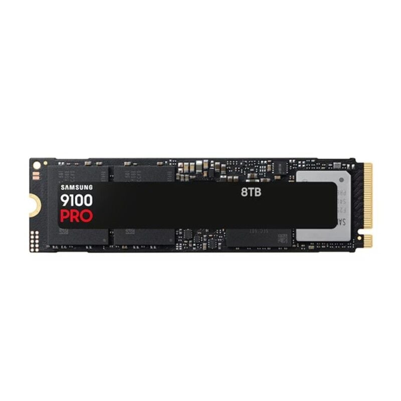 Samsung 9100 PRO 8TB NVMe PCIe Gen5 x4 M.2 2280 SSD (14800MB Okuma / 13400MB Yazma) - MZ-VAP8T0BW