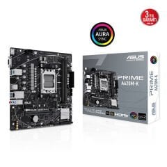 Asus PRIME A620M-K AMD A620 Soket AM5 DDR5 6400MHz (OC) M.2 HDMI VGA mATX Anakart