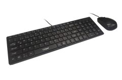 Casper Nirvana KB7900-KM35 Kablolu USB Q Türkçe Siyah Klavye Mouse Seti