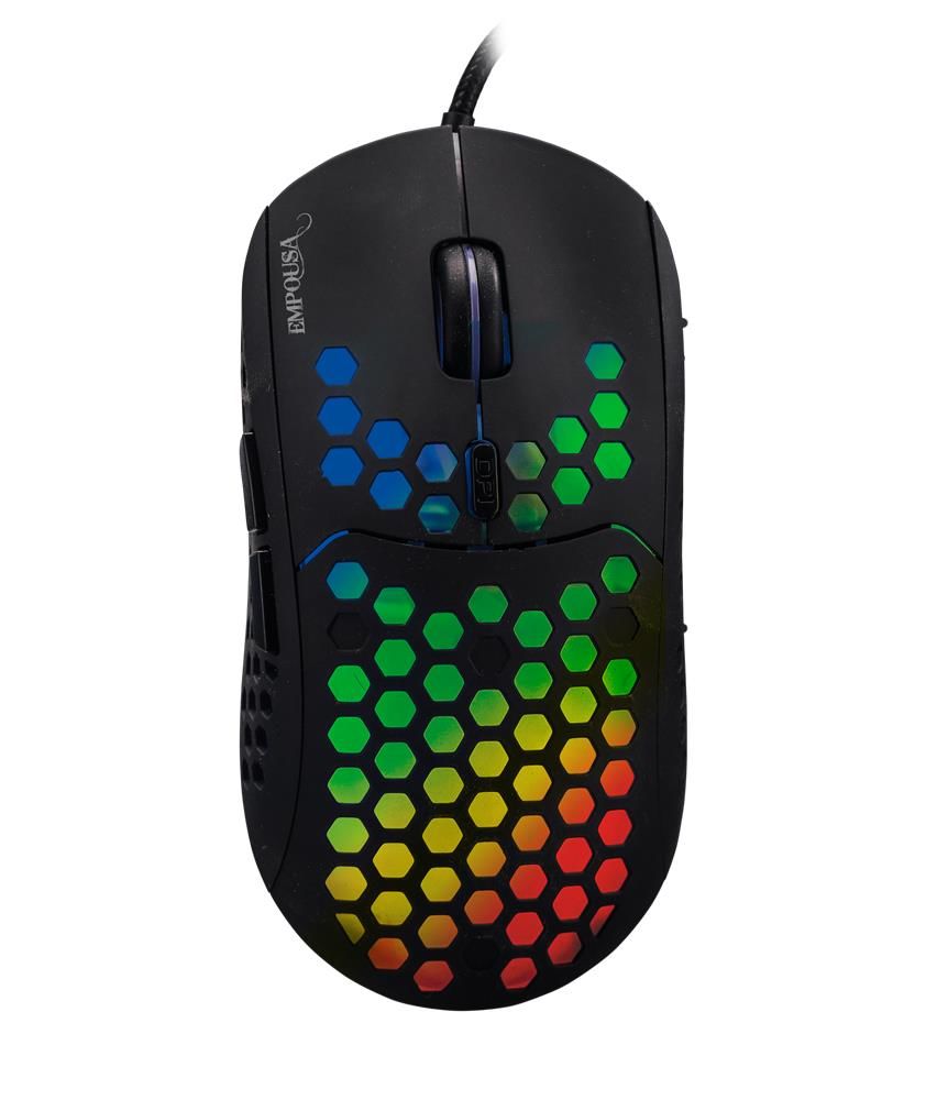 Inca IMG-346 EMPOUSA 6400DPI 6 Programlanabilir Tuş RGB Macro Keys Gaming Mouse