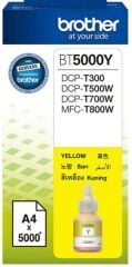Brother BT5000Y Sarı (Yellow) Orijinal Şişe Mürekkep - 5.000 Sayfa