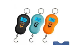 BOSS Dijital El Kantarı BOSS-84104 Hassas Ölçüm Elektronik Portatif Dijital Askılı El Terazisi LCD Ekranlı Seyahat Balıkçı Bavul ve Kargo Tartı Cihazı Kompakt Taşınabilir Ölçüm Aleti