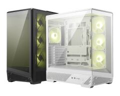 MSI MAG PANO 130R PZ Siyah Panoramik Temperli Cam ATX ARGB Oyuncu Kasası