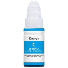 Canon GI‑490C 0664C001 70 ml Orijinal Mavi Mürekkep Tank Kartuş – Yaklaşık 7.000 Sayfa