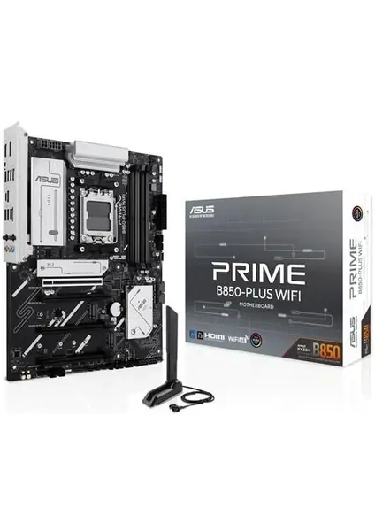 Asus PRIME B850-PLUS WIFI AMD AM5 DDR5 8000 DP HDMI 3xM2 USB3.2 ATX