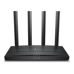 TP‑Link Archer AX12 Dual Bant Wi‑Fi 6 Router (AX1500) – IEEE 802.11ax, 3000 Mbps Toplam Hız, Gigabit LAN/WAN, Beamforming, OFDMA, MU‑MIMO, WPA3 Güvenlik