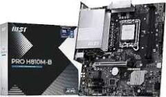 MSI PRO H810M-B DDR5 6400MHz (OC) M.2 mATX 1851P