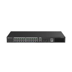 Ruijie Reyee RG-ES228GS-P 28-Port Gigabit Smart Managed Switch with 24-Port PoE+ (370W)