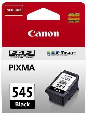 Canon PG‑545BK (8287B001) Siyah Pigment Bazlı Mürekkep Kartuşu 8 ml – Canon PIXMA MG2450 / MG2550 Uyumlu