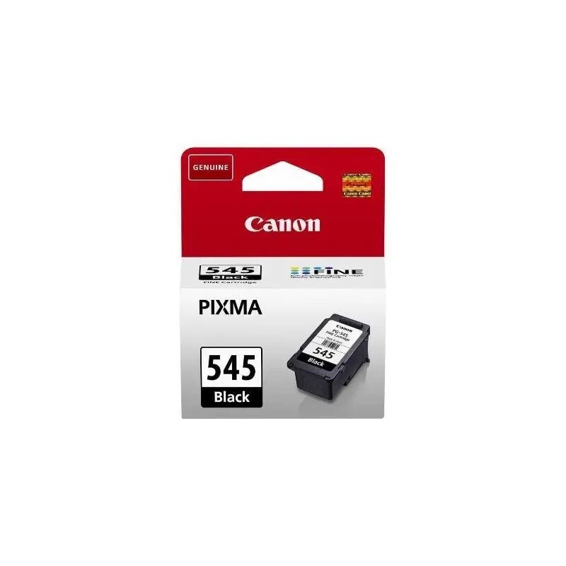 Canon PG‑545BK (8287B001) Siyah Pigment Bazlı Mürekkep Kartuşu 8 ml – Canon PIXMA MG2450 / MG2550 Uyumlu