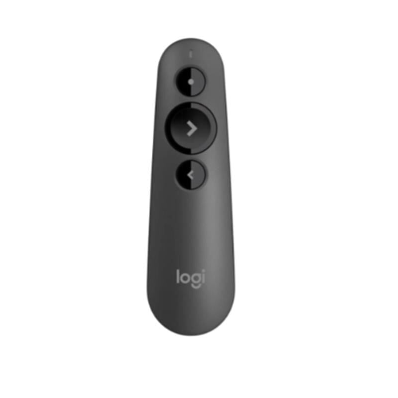 LOGITECH R500S Lazer Sunum Kumandası 910‑005843 – Kızılötesi Lazer Nokta, 20 Metre Menzil, Slayt Sayfası Kontrolü, Kırmızı Işık Gösterge, USB Alıcı ile Uyumluluk