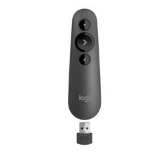 LOGITECH R500S Lazer Sunum Kumandası 910‑005843 – Kızılötesi Lazer Nokta, 20 Metre Menzil, Slayt Sayfası Kontrolü, Kırmızı Işık Gösterge, USB Alıcı ile Uyumluluk