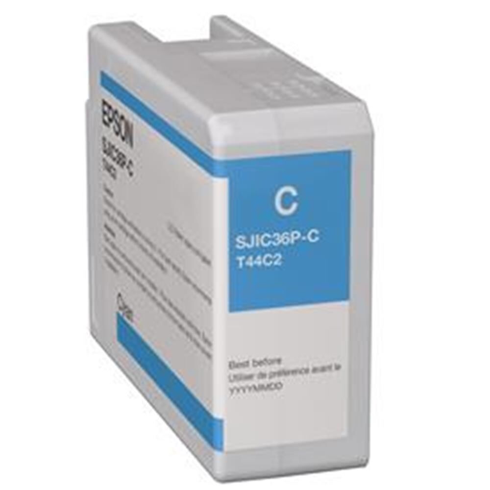 Epson SJIC36P(C) Cyan (Mavi) Mürekkep Kartuşu - C13T44C240 (CW-C6000/CW-C6500 Serisi)