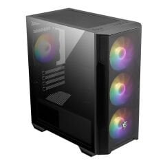 MSI MAG FORGE M100R Temperli Cam 3x120mm 1x120mm ARGB Fan mATX Gaming Bilgisayar