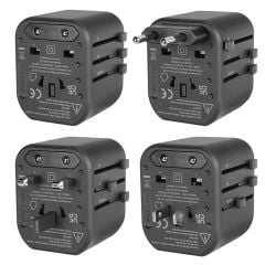 S-link SL-WL024 2-USB 2.4A 100-240V Universal Çevirici Priz Adaptör