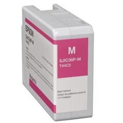 Epson Magenta (Macenta) Orijinal Mürekkep Kartuşu (SJIC36P-M) C13T44C340