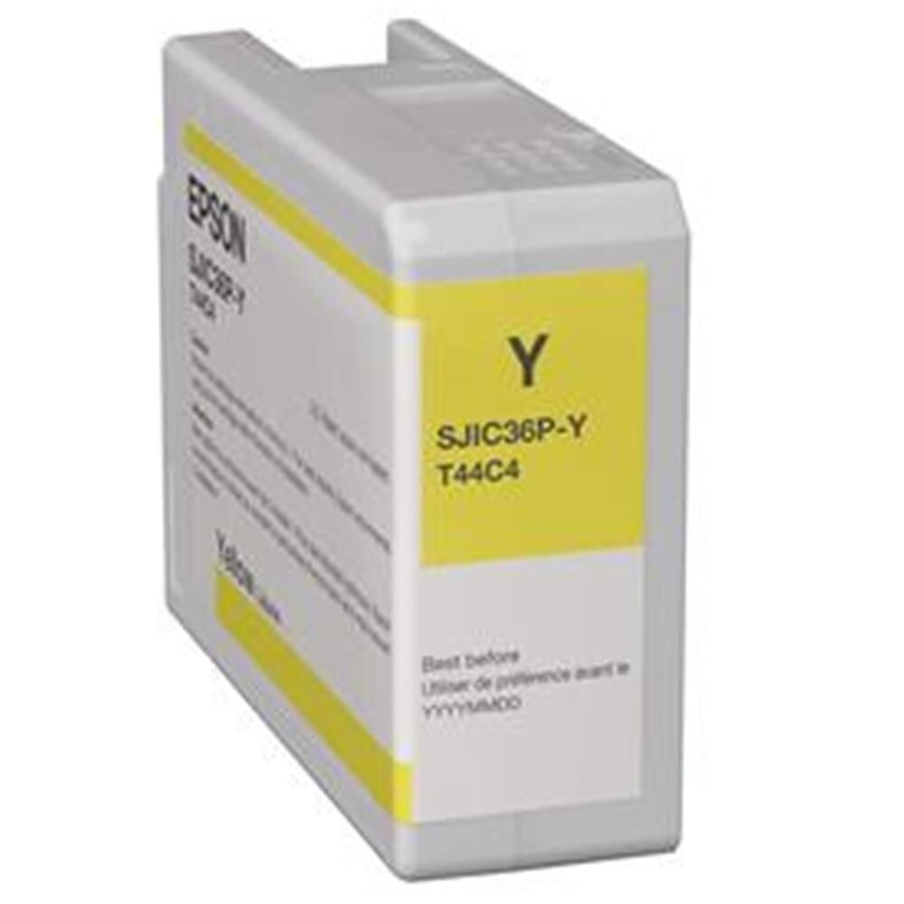 Epson ColorWorks CW-C6500 Yellow (Sarı) Mürekkep Kartuşu (C13T44C440)