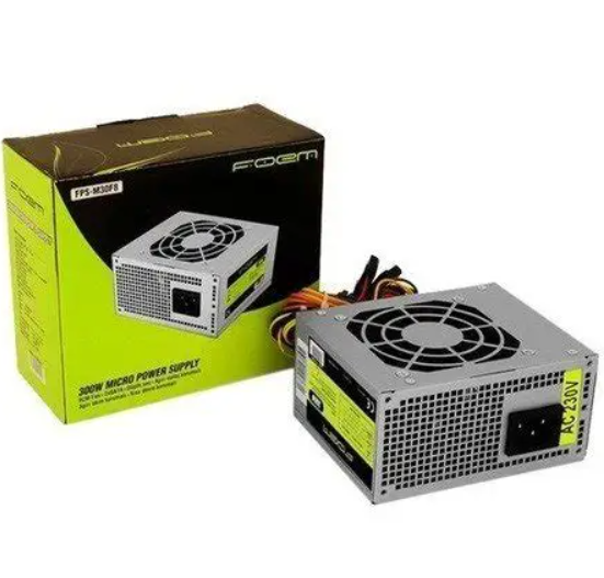 FOEM FPS-M30F8 300W Slim Power Supply 80 Plus Güç Kaynağı ATX Mini