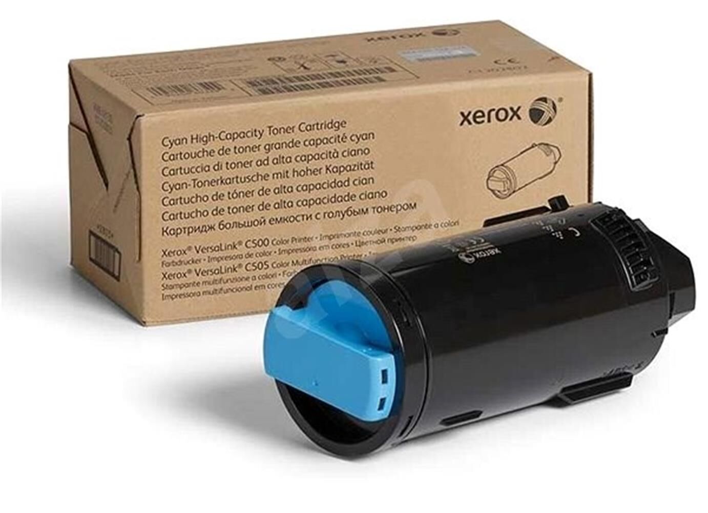 Xerox 106R03881 VersaLink C500 / C505 Yüksek Kapasite Cyan Mavi Orijinal Toner (5.200 Sayfa)