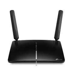 TP‑Link Archer MR600 4G+ Cat6 AC1200 Dual Bant Wi‑Fi 5 Router (2.4 GHz 300 Mbps + 5 GHz 867 Mbps), Micro/Nano‑SIM Kart, 4× Gigabit LAN/WAN, MU‑MIMO, OneMesh™