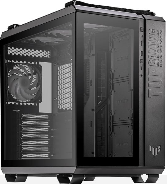 Asus TUF Gaming GT502 PLUS Edition Temperli Cam Siyah ATX Mid-Tower Kasa