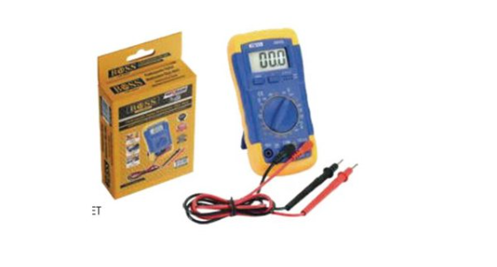 BOSS 84101 Fonksiyonlu Dijital Multimetre LCD Ekran Voltaj Akım Direnç Ölçer Elektrik Elektronik Ölçüm Cihazı