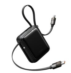 Mcdodo MC-2550 22.5W 10000mAh Dahili Type-C Kablolu Dijital Göstergeli Mini Powerbank
