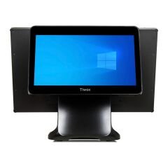 Tiwox TP-7610D Intel Core i7 10. Nesil 8GB RAM 128GB SATA SSD 18.5 inç Ana Ekran + 13.2 inç İkinci Müşteri Ekranlı Dokunmatik Endüstriyel POS PC Terminali