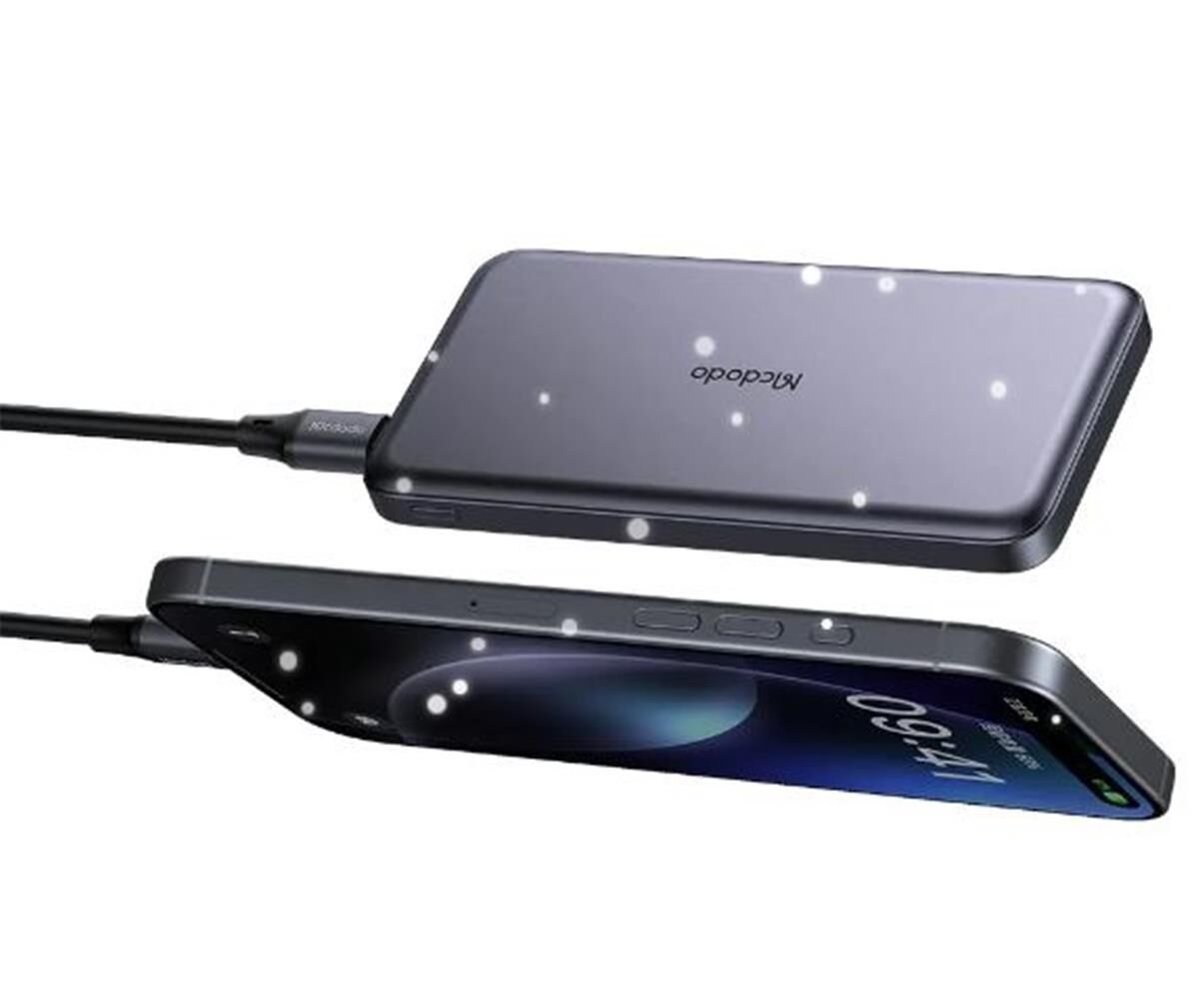 MCDODO MC-3781 20W 10.000mAh Metal Ultra İnce powerbank- Siyah