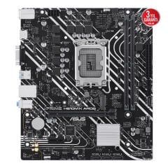 ASUS PRIME H610M-K ARGB LGA1700 DDR5 5600MHz M.2 HDMI mATX Anakart