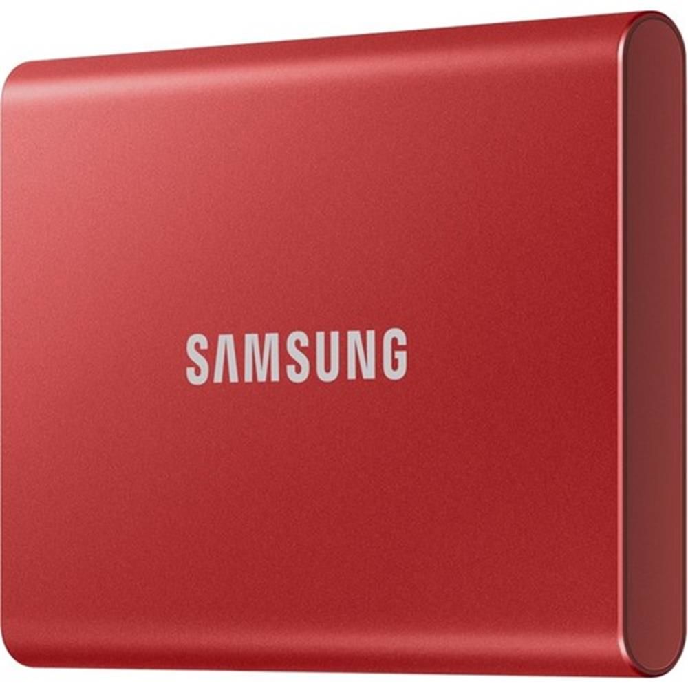 Samsung 1TB Portable SSD T7 MU‑PC1T0R/WW USB 3.2 Gen 2 1TB 1050 MB/s Okuma 1000 MB/s Yazma Kırmızı Taşınabilir SSD