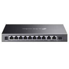 TP-LINK OMADA ES210GMP 10 PORT GIGABIT + 8-PORT POE+ YÖNETİLEBİLİR 123W POE METAL KASA SWITCH