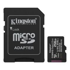 KINGSTON 256GB Canvas Select Plus Gen3 MicroSDXC UHS-I 150MB/S CL10 Card + Adapt