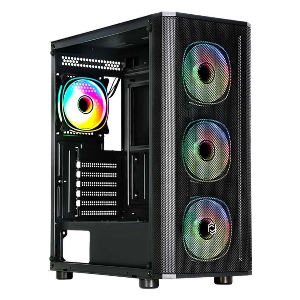 Frisby CM-105 650W 80 Plus ARGB 4 Fanlı Mesh Ön Panel Gaming Mid-Tower Kasa