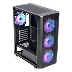 Frisby CM-105 650W 80 Plus ARGB 4 Fanlı Mesh Ön Panel Gaming Mid-Tower Kasa