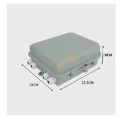 OJC Fiber Panel Outdoor IP65 24 PORT 24 x SX-SC Duvar Tipi Sonlandırma Kutusu