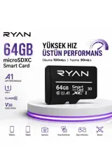 ELBA High Speed 64GB A1 V30 U3 Micro Hafıza Kartı Class10