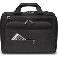Targus TBT915EU 15.6'' City Smart Notebook Çantası Siyah Gri, Su Geçirmez, Dayanıklı Kumaş, Çok Bölmeli Tasarım