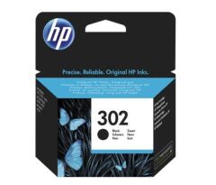 HP 302 (F6U66AE) Orijinal Siyah Kartuş – 3.5 ml Pigment Mürekkep, ~170 Sayfa ISO Standart, HP Thermal Inkjet Yazıcılar için