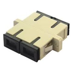 Beek SC-SC Coupler, Gri, Plastik, Duplex, Multimode, Fosfor Bronz Ferrule, Sabitleyicili