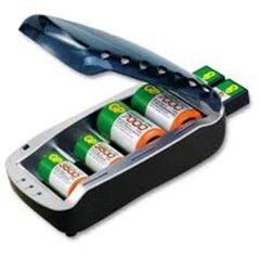 GP ReCyko E821 8 Kanallı AA/AAA NiMH USB Hızlı Şarj Cihazı (Pilsiz)