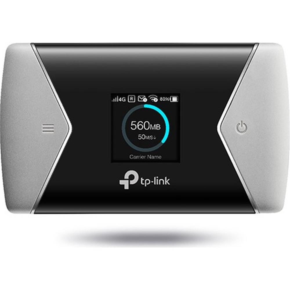 TP‑Link M7650 600 Mbps LTE-Advanced Cat11 SIM Kartlı 4G LTE Mobil Kablosuz Router – 32 Cihaz, Çift Bant Wi‑Fi, 3000 mAh Batarya, Micro‑SD Depolama, Ekran, tpMiFi App