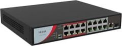 HILOOK NS-0318P-130(B) 16XFE+1xGE+1xGE/SFP YONETİLEMEZ 130W POE SWİTCH