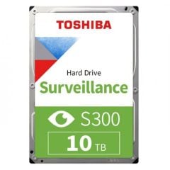 Toshiba 10TB S300 HDWT31AUZSVA 3.5'' 256MB 7200RPM SATA3 7/24 Güvenlik Harddisk