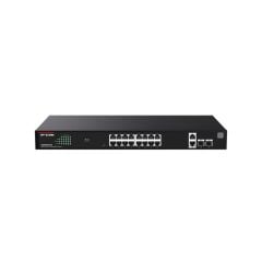 IP-COM G2220P-16-250W 16 PORT GIGABIT+2XRJ45/SFP UPLINK 250W POE CLOUD YÖNETİLEBİLİR RACKMOUNT SWITCH