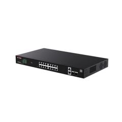IP-COM G2220P-16-250W 16 PORT GIGABIT+2XRJ45/SFP UPLINK 250W POE CLOUD YÖNETİLEBİLİR RACKMOUNT SWITCH