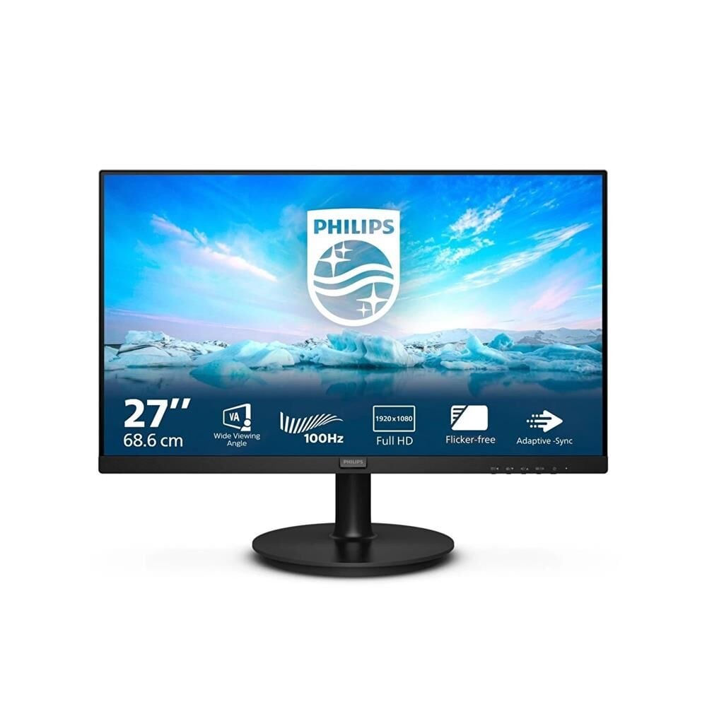Philips 271V8LAB/00 27'' Full HD 100Hz 4ms VGA HDMI VESA Multimedya Monitör Siyah
