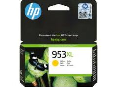 HP 953XL F6U18AE Yüksek Kapasiteli Sarı Orijinal Mürekkep Kartuş – Yaklaşık 1 450 Sayfa Baskı