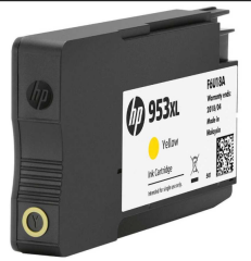 HP 953XL F6U18AE Yüksek Kapasiteli Sarı (Yellow) Orijinal Mürekkep Kartuş – XL, Yaklaşık 1 450 Sayfa Baskı Kapasiteli, HP OfficeJet Serisi Uyumlu